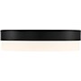 Viribright Roma 1-Light LED Flush Mount, Matte Black (220007)~#|#~07BDAE59-AA60-424E-8A664F058156F493_sc7