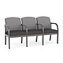 Lesro Weston 3-Seat Tandem Seating, Patriot Plus Charcoal/Chambray Grey (WS3103.WPW-02CHGY.03PPCL)~#|#~07C09D06-1093-4697-92286DB218137FFE_sc7