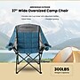 Arrowhead Outdoor Oversized Outdoor Chair, Blue (TSRTKKS0373U)~#|#~07C59577-F1A8-4DEA-8BC3DC0EF0D633A3_sc7