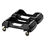 Alpine Industries Rectangular Trash Can Dolly, 200 lb. Weight Capacity, Black (477-DOLLY)~#|#~07C884D6-7002-4825-8670FCC1ACEABB78_sc7