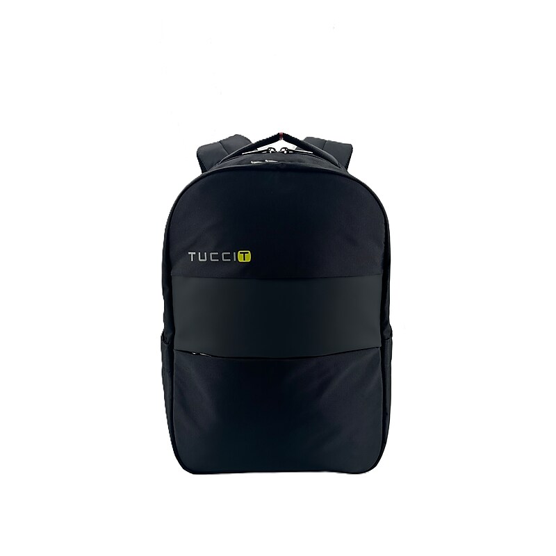Tucci Laptop Backpack, Medium, Black (T0563) image 1
