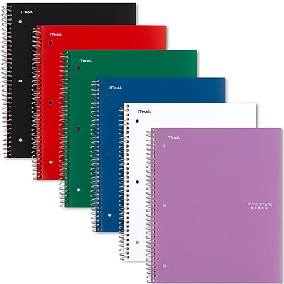 Aazon.co: Ead Spiral Notebook, 1 Subject, College Ruled Paper, 80...