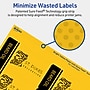 Avery Rectangle Laser/Inkjet Multipurpose Labels, 2" x 3.75", Bright Yellow (160/Pack)~#|#~07D21424-1294-49F0-AACAF589281FDC6F_sc7
