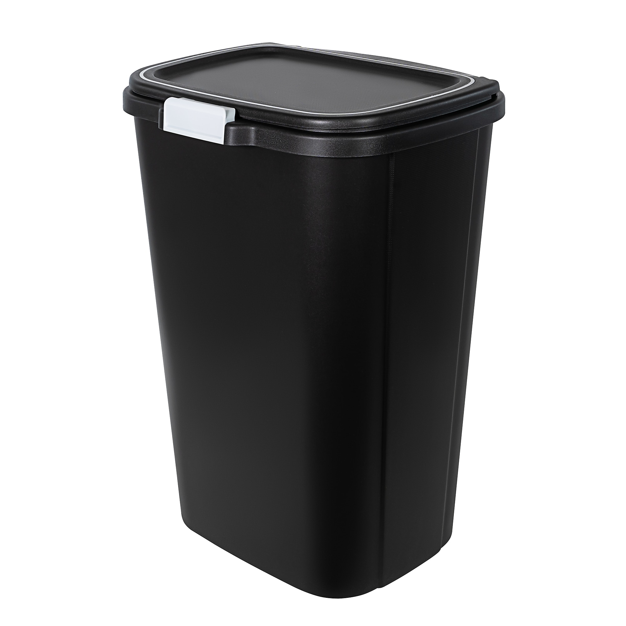 Hefty Odor Control Trash Can, 13 Gallon, Black, 2/Pack (HFTCOM228707507) Sansujyuku sansujyuku.com