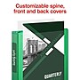 Staples 1 1/2" 3-Ring View Binders, D-Ring, Green (58687)~#|#~07D8817B-8111-40E5-85DA876E026A50C5_sc7