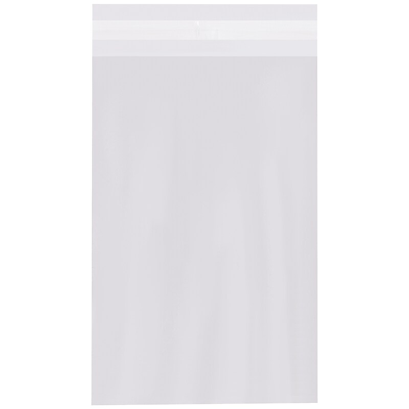 6" x 8" Reclosable Poly Bags, 1.5 Mil, Clear, 1000/Pack (PRR060815) image 1