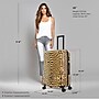 InUSA Prints 30.76" Hardside Suitcase, 4-Wheeled Spinner, TSA Checkpoint Friendly, Cheetah Animal Print (IUAPC00L-CHE)~#|#~07DBEBF0-1D98-4094-9D49916D4588EC18_sc7