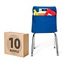 Seat Sack Seat Storage, 18" x 11" x 4", Blue, 10/Pack (00119BUNDLE)~#|#~07DC8E8E-6C9B-4D51-9F88AA99BB25D435_sc7