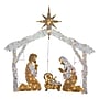 National Tree Company 55" Nativity Scene with Clear Mini Lights (DF-160002L)~#|#~07E36581-1691-4550-AB9AD98B33106A6A_sc7