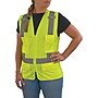 Ergodyne GloWear 8247ZW-S High Visibility Women’s Surveyor Vest, ANSI Class R2 Lime, Large (22464)~#|#~07E4BAE8-1A20-45DB-ACE30CB5AC3F553B_sc7