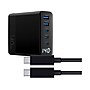 4XEM 140W USB-C to USB-C GaN Charging Kit for USB-C Devices, Black (4X140WCHRGKIT10B)~#|#~07EA5228-A04D-4351-8ECF1CC6961A6185_sc7