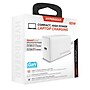 HyperGear SpeedBoost 65W USB-C PD GaN Laptop Wall Charger with PPS, White (15876)~#|#~07F09C62-6A74-4DFB-A12EE1DC320FA886_sc7