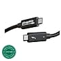 Plugable 3.3' USB C Power Cable, Black (TBT4-40G1M)~#|#~8B5D67B5-D489-4D7A-BBD85EAA433D7D37_sc7