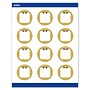 Avery Gold-Metallic Berries Matte Blank Card, White, 120/Pack (S00-FGS)~#|#~07F427AA-6F3C-4131-AF611C6910E60F89_sc7