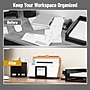 Mind Reader Metal Desk Organizer, Black (LET3WD-BLK)~#|#~07F900CC-E9C2-4F82-884218C84170555C_sc7