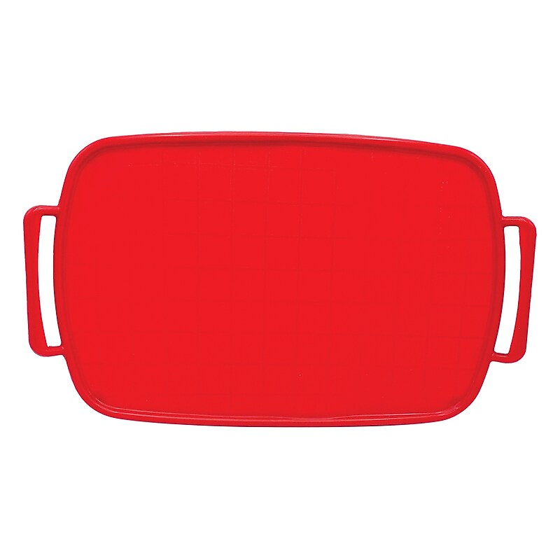 gia’sKITCHEN Sweet Sheet Silicone 14" x 8.5" 3-in-1 Mat, Baking Sheet & Cooling Rack, Red (DTM23083) image 1