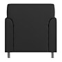 Flash Furniture Hercules Diplomat LeatherSoft Reception Chair, Black/Chrome Legs (BT8271BKCHR)~#|#~07FDF00A-95E6-476E-B48C4E0D84A069D2_sc7