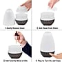 HealthSmart Evaporative Cool Mist Tabletop Humidifier, 500mL, White (40-500-190)~#|#~07FE74A5-BF35-4F2B-8988298B27500944_sc7