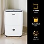 Whirlpool 50-Pint Portable Dehumidifier, 2-Speed, Covers up to 4500 sq. ft., White (WHAD501DW)~#|#~07FEE809-C6CB-4AC2-AA56AE5CA7EEFC82_sc7