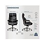 La-Z-Boy Nova Ergonomic Polyurethane Swivel Executive Chair, Black (52372-BLK)~#|#~080103D0-9B29-4D83-A1378A6CE35FC4DC_sc7