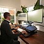VersaDesk PowerPro Elite Corner Standing Desk Converter with Programmable Switch, USB Port, Mobile App, 36 x 31 Inch, Black~#|#~08046F9E-A2FB-42A9-B4F61D822C7A91FB_sc7