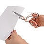 Westcott® Vintage 8" Stainless Steel Heavy Duty Scissors, Pointed Tip, Rose Gold Finish (16968)~#|#~0806494B-646D-4A6A-958F28E9594DFD59_sc7
