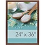 Excello Global Products 24" x 36" Wood Poster Frames (MPFRM-2436-BRW)~#|#~0807B7A7-F584-49A3-BB1F920AB7E48A92_sc7