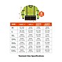 Ergodyne GloWear 8371BK High Visibility Long Sleeve Black Bottom T-Shirt, ANSI Type R Class 3, Lime, 5XL (22299)~#|#~0808AC00-A8C5-4256-99E2528E2FCF3E40_sc7