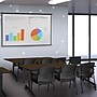 Regency Kobe Flip Top 84"W x 24"D Rectangular Training Room Table, Laminate, With Wheels, Neo Walnut (MKFTM8424NW)~#|#~080BC307-685E-4A6E-87C6561814BBBAB0_sc7