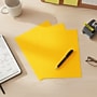 Staples Brights Multipurpose Paper, 24 lbs., 8.5" x 11", Yellow, 500/Ream (20102)~#|#~080E9FBA-15A2-4A17-9E7918F1775CDBB5_sc7