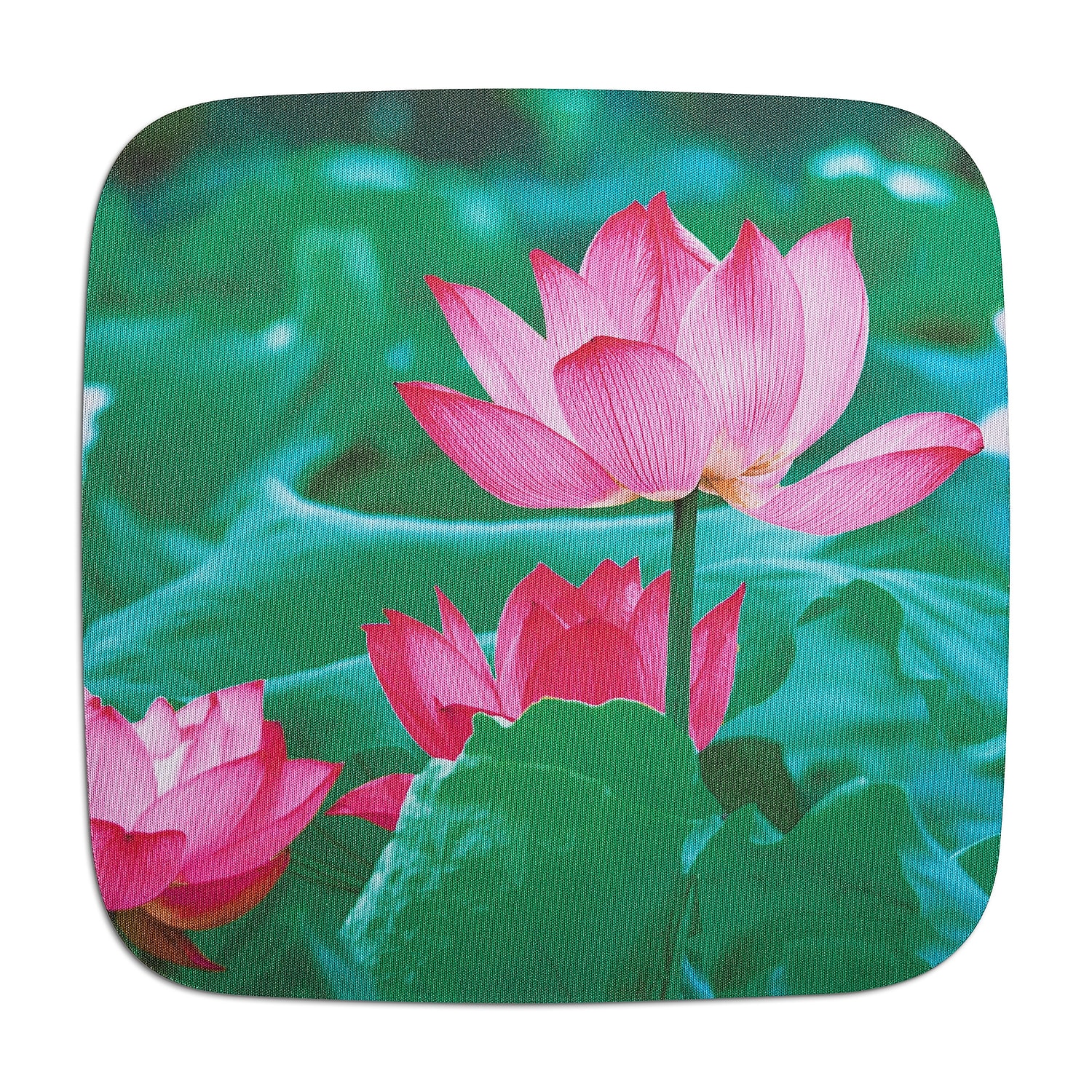 Staples Fashion Mouse Pad Pink Floral (52494) ST61820 - Picture 2 of 4
