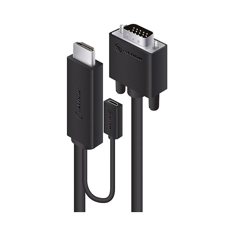 Alogic HDMI to VGA Cable (HDVG-MM-02) image 1