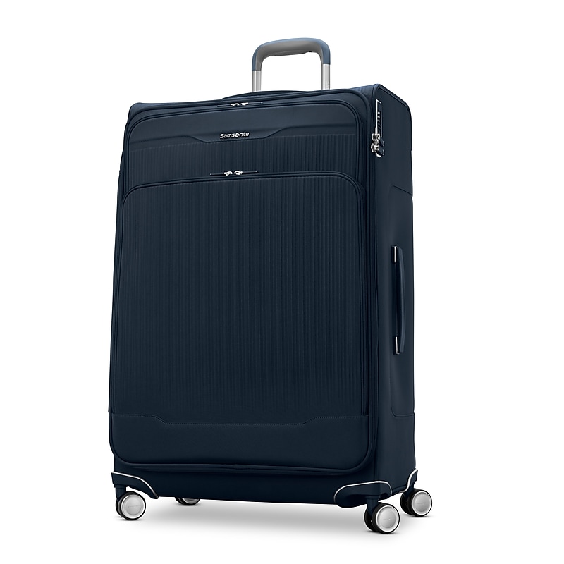 Samsonite Silhouette 18 32" Suitcase Luggage with Spinner Wheels, Deep Navy (153641-D418) image 1