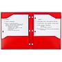 Five Star Stay Put  3-Hole Punched 2 Pocket Plastic Folder, Fire Red (333420D-ECM26)~#|#~0816C36B-CAFA-470B-96F73212187B532D_sc7