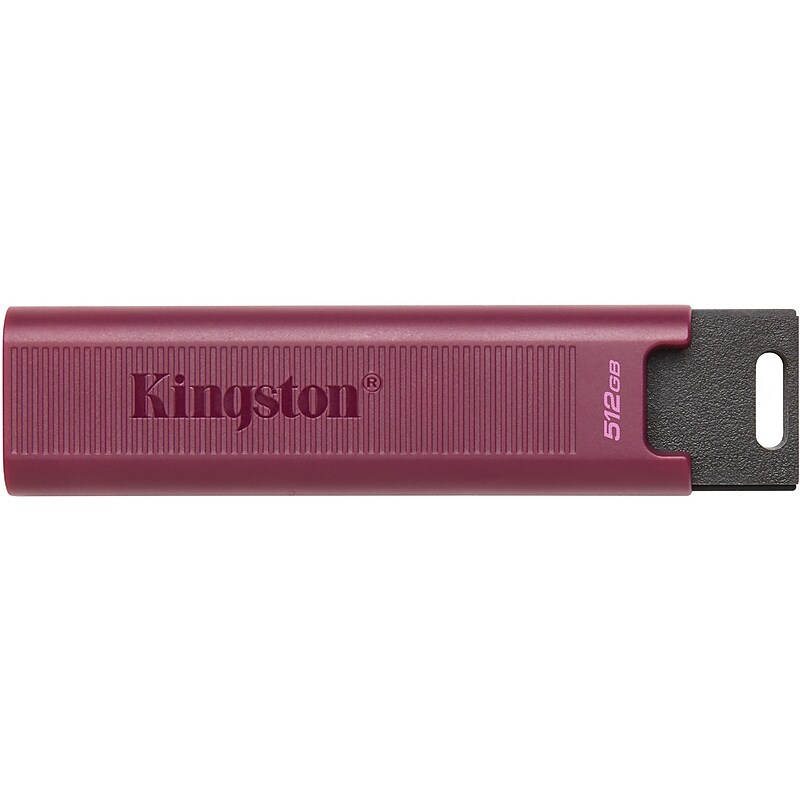 Kingston DataTraveler Max 512GB USB 3.2 Type A Flash Drive, Red (DTMAXA/512GB) image 1