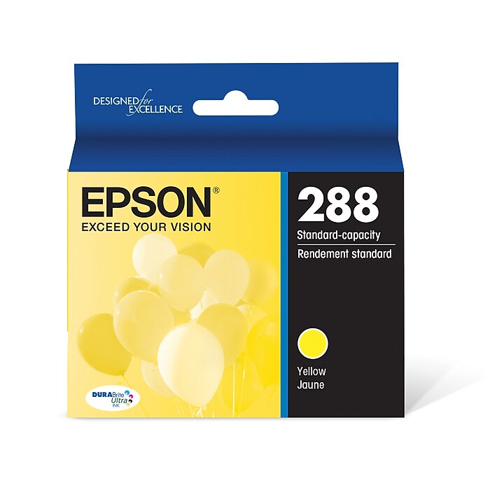 Epson T288 Yellow Standard Yield Ink Cartridge (T288420-S) | Staples