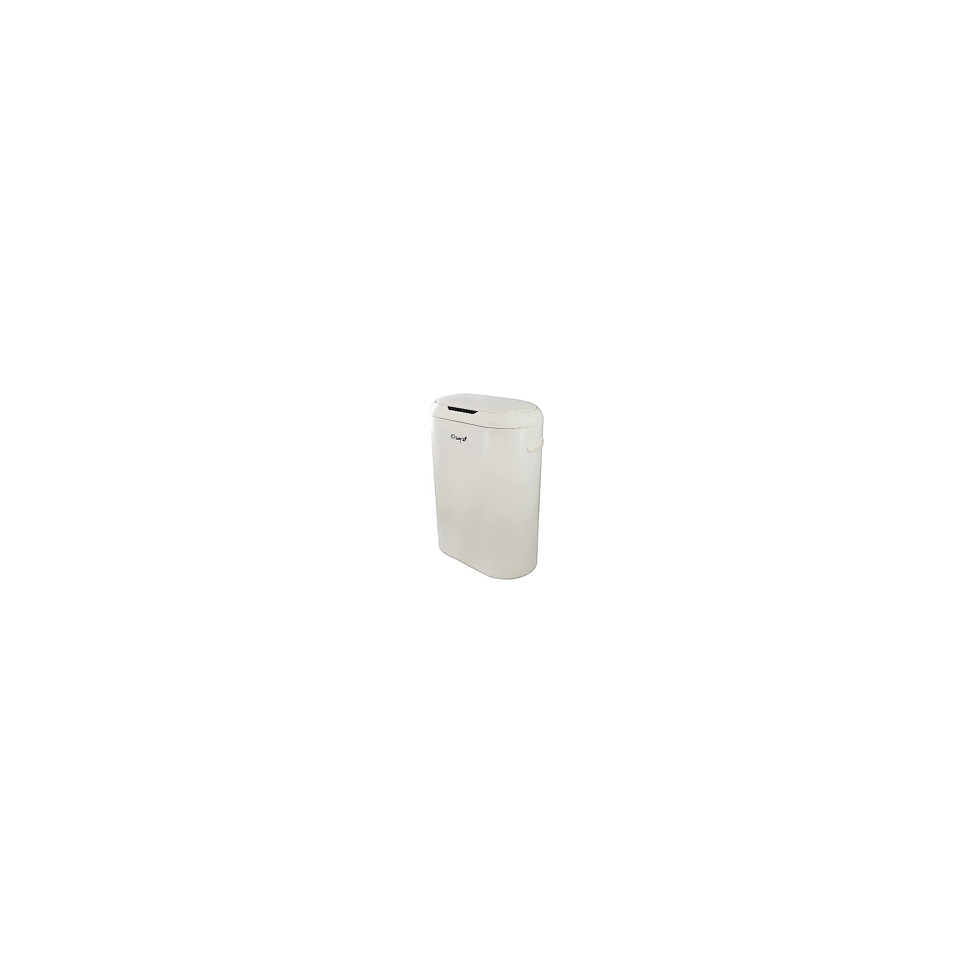 Elama Stainless Steel Indoor Sensor Trash Can, 13 Gallon, Off-White (938122409M) Simolary simolary.com