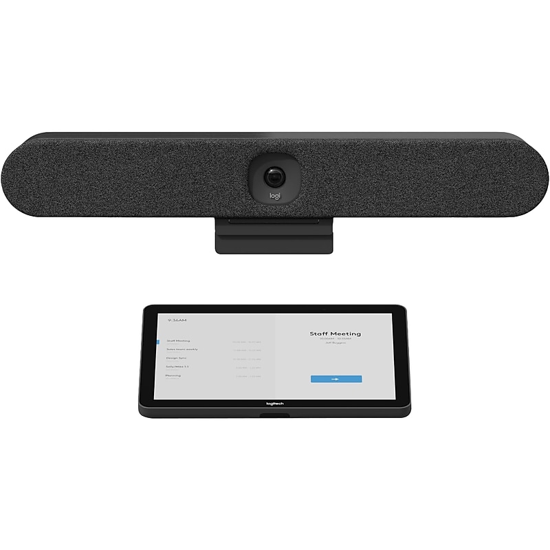 Logitech Rally Bar Huddle HD 1280p Webcam Kit, Graphite (991-000478) image 1