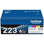 Brother TN-223 Black/Cyan/Magenta/Yellow Standard Yield Toner Cartridge, 4/Pack (TN2234PK)~#|#~08219005-A1F2-4F3C-B2333B623F9EAFBE_sc7
