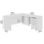 Bush Business Furniture Westfield 66"W L Shaped Desk with 42W Return and Mobile File Cabinet, Mocha Cherry (SRC165MRSU)~#|#~08223FA2-F990-48C2-8781C011769A9229_sc7