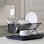 Better Houseware Jr. Coated Steel Dish Rack, Black (BTH1483E)~#|#~0824B9C9-1FC5-4605-8DF831601EBB0D94_sc7