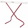 Champion Sports Adjustable Training Hurdle, Red/White (CHSPH)~#|#~0824BB8B-DE83-4DEE-80861960F89CF52C_sc7