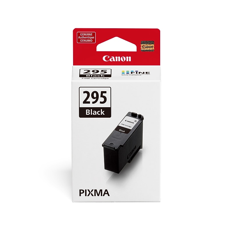 Canon PG-295 Black Standard Yield Ink Cartridge (HS621) image 1