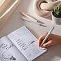 U Brands Retractable Gel Pen, Medium Point, 0.7mm, Black Ink, 8/Pack (7132U01-24)~#|#~082A8C16-B4F2-46C5-8C743DDC6C8CCD69_sc7