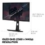 ViewSonic 26.5" 240Hz LED Gaming Monitor, White (XG272-2K-OLED)~#|#~082C3E4D-9CCE-4C02-92FF67DFBAAE5535_sc7