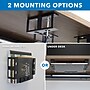 Mount-It! Under Desk Laptop Holder, Fits Laptops, Tablets, and More, Black (MI-7158)~#|#~082C625F-562B-4B7C-8A272B6D6DBDBCFA_sc7