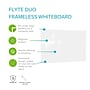 Ghent Flyte Duo Double-Sided Magnetic Steel Dry-Erase Whiteboard, 2' x 3' (FLYD-23-GM-WH)~#|#~082D55DD-003A-414F-ACE55DE47E728D73_sc7