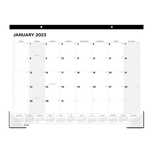 2023-blue-sky-perspective-17-x-22-monthly-desk-pad-calendar-white