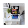 Iris 3-Compartment Stackable Desktop Storage Drawer, Black/Translucent White (116351)~#|#~08361BEA-8FBE-43B5-880E2BA2985771B8_sc7