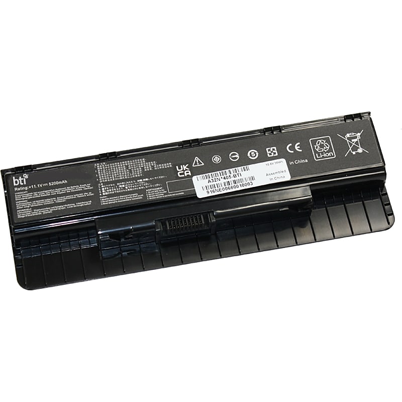 Battery Technology Li-Ion Replacement Battery for Asus ROG Gaming Notebooks, 5180mAh (A32N1405-BTI) image 1